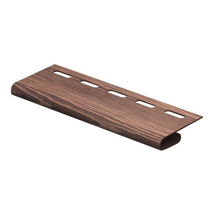 Завершающая планка Ю-Пласт TimberBlock Мореный Дуб