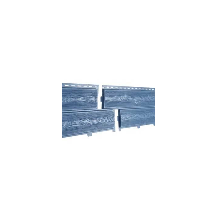 Фасадная панель Ю-Пласт с двойным замком Hokla Color голубика