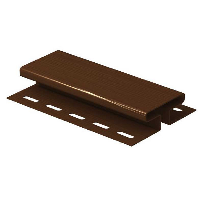 Н-планка к панели Стоун-Хаус кирпич Коричневый