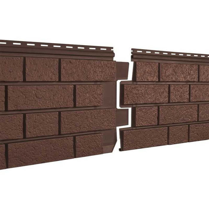 Фасадная панель Ю-Пласт c Stone-House S-lock клинкер терракотовый