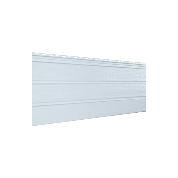 Софит виниловый Ю-Пласт Classic Белый с полной перфорацией