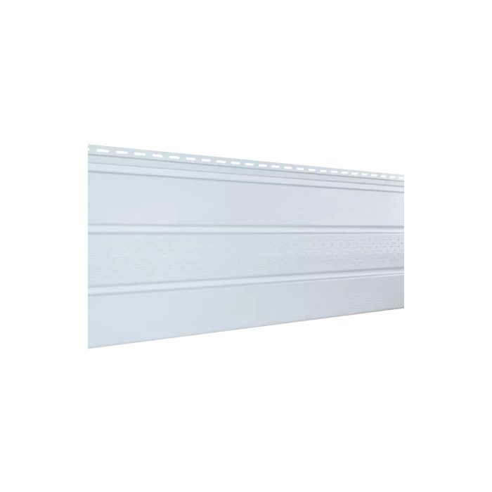 Софит виниловый Ю-Пласт Classic Белый с частичной перфорацией